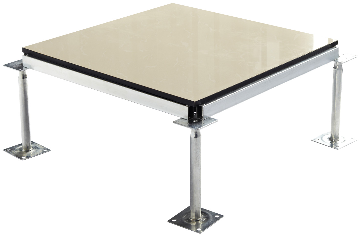 All steel Anti-static raised floor with ceramic covering1